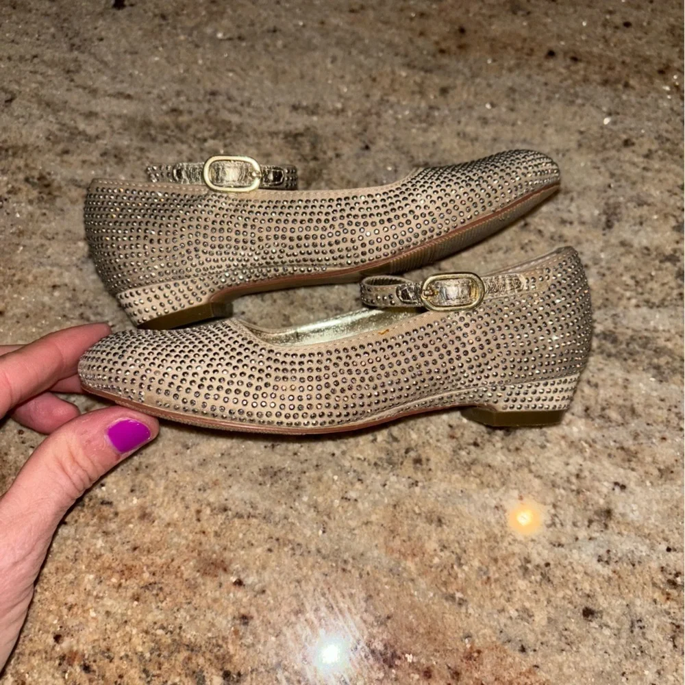 NINA ZELIA sparkly wedding shoes Size 9